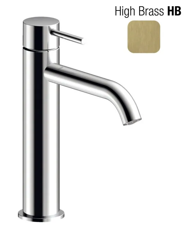 Смеситель для раковины Almar латунь брашированная (Brushed Brass PVD) (E214001.HB)