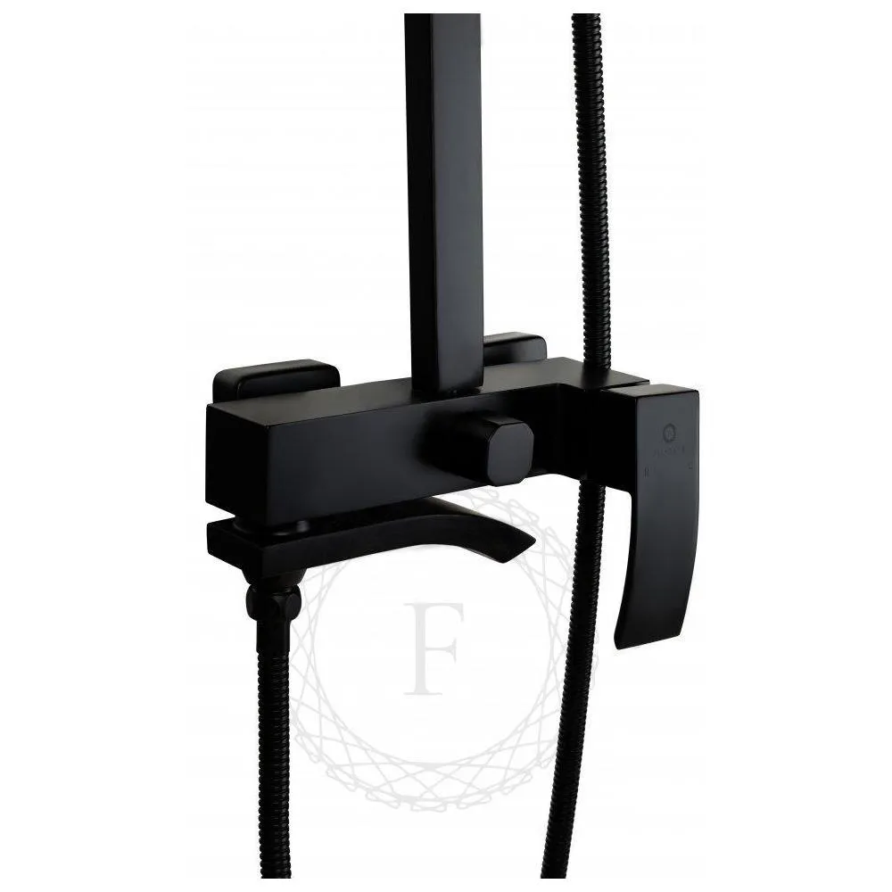 Душевая система FILARETE Waterfall FL2010BL, черный