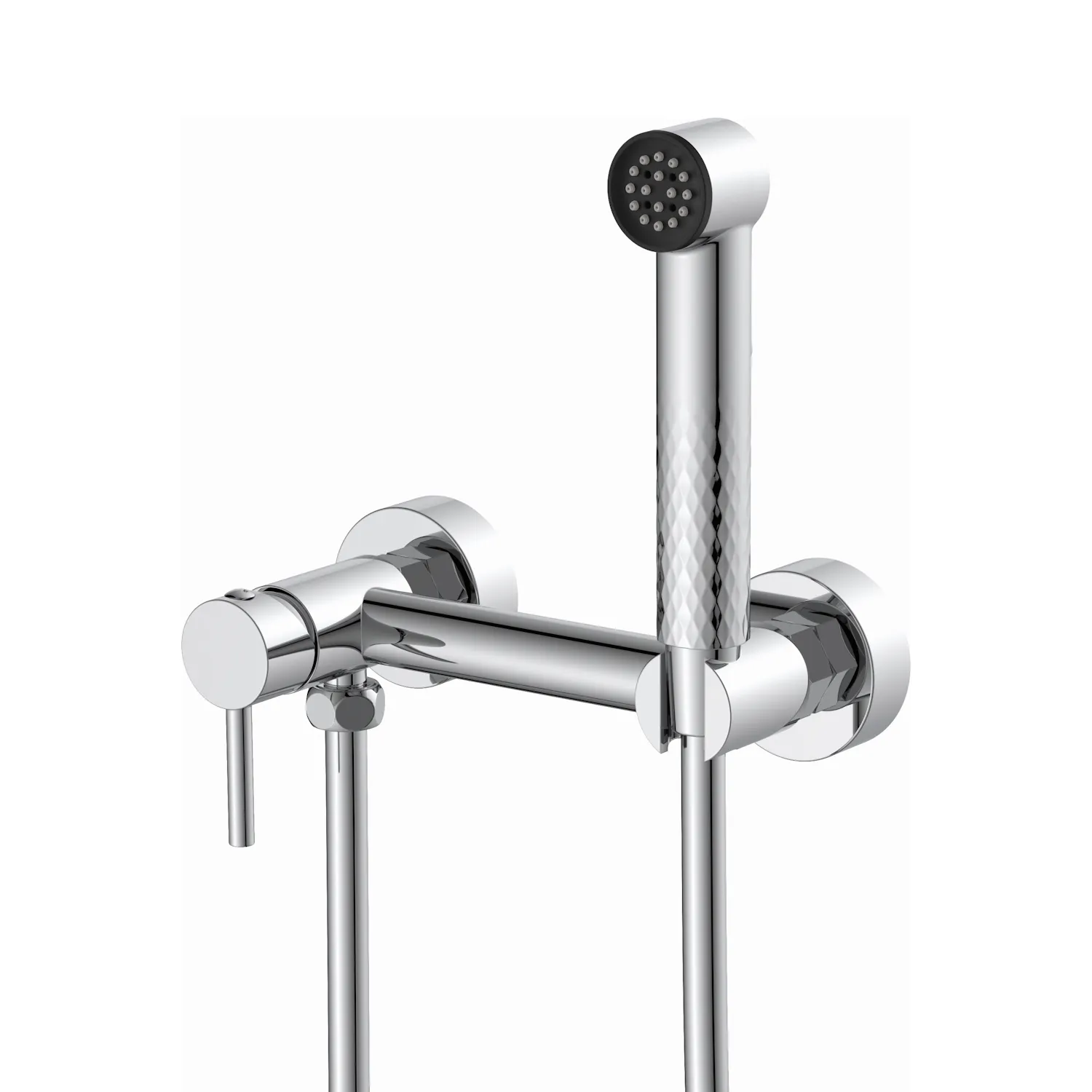 Смеситель Splenka настенный с гигиеническим душем (S99.51)