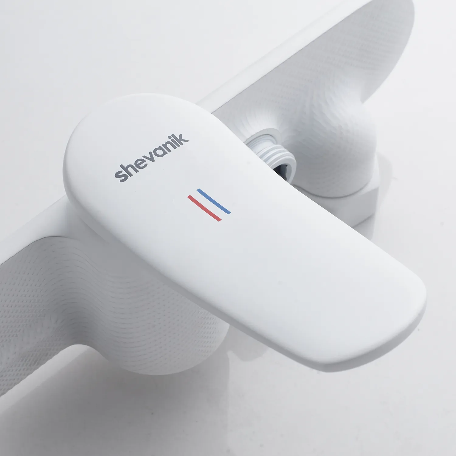Смеситель для душа Shevanik S4716C, белый