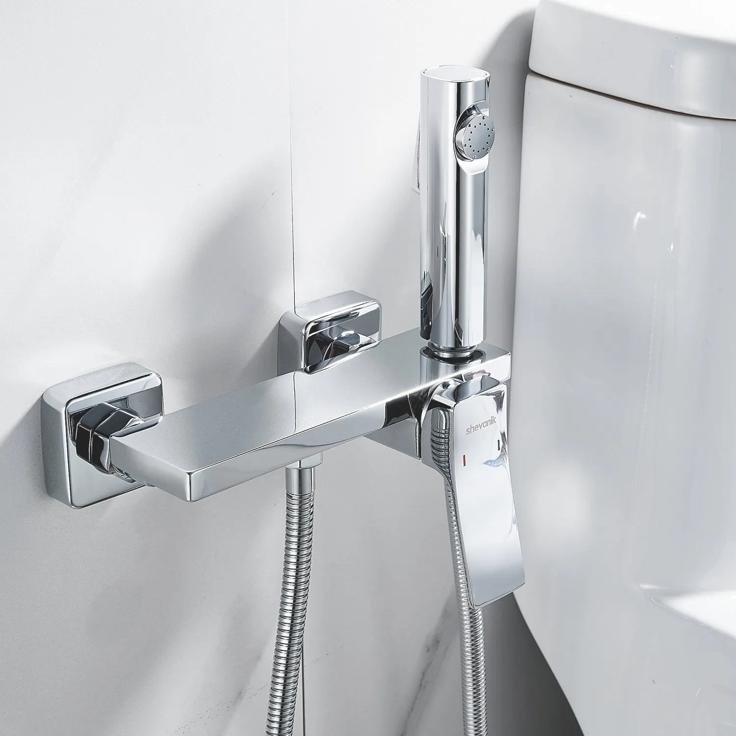 Гигиенический душ со смесителем Shevanik S6105-1, хром