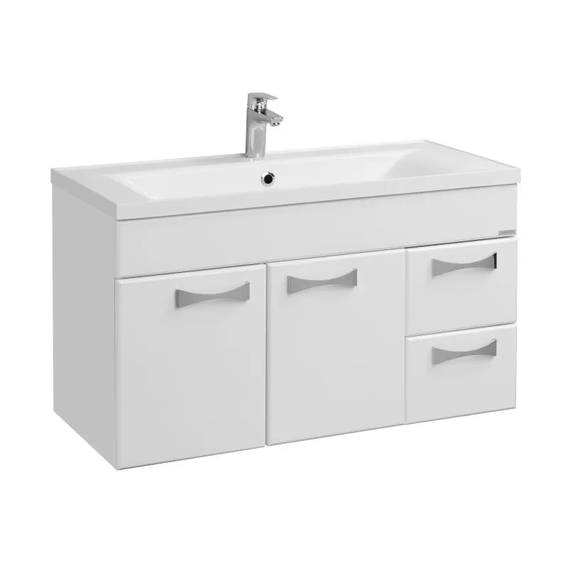 1A1677K2DR010 Набор Aquaton: 1A167701DR010 Тумба-умывальник Диор 100 / 1A723031AG010 Раковина Айрис100