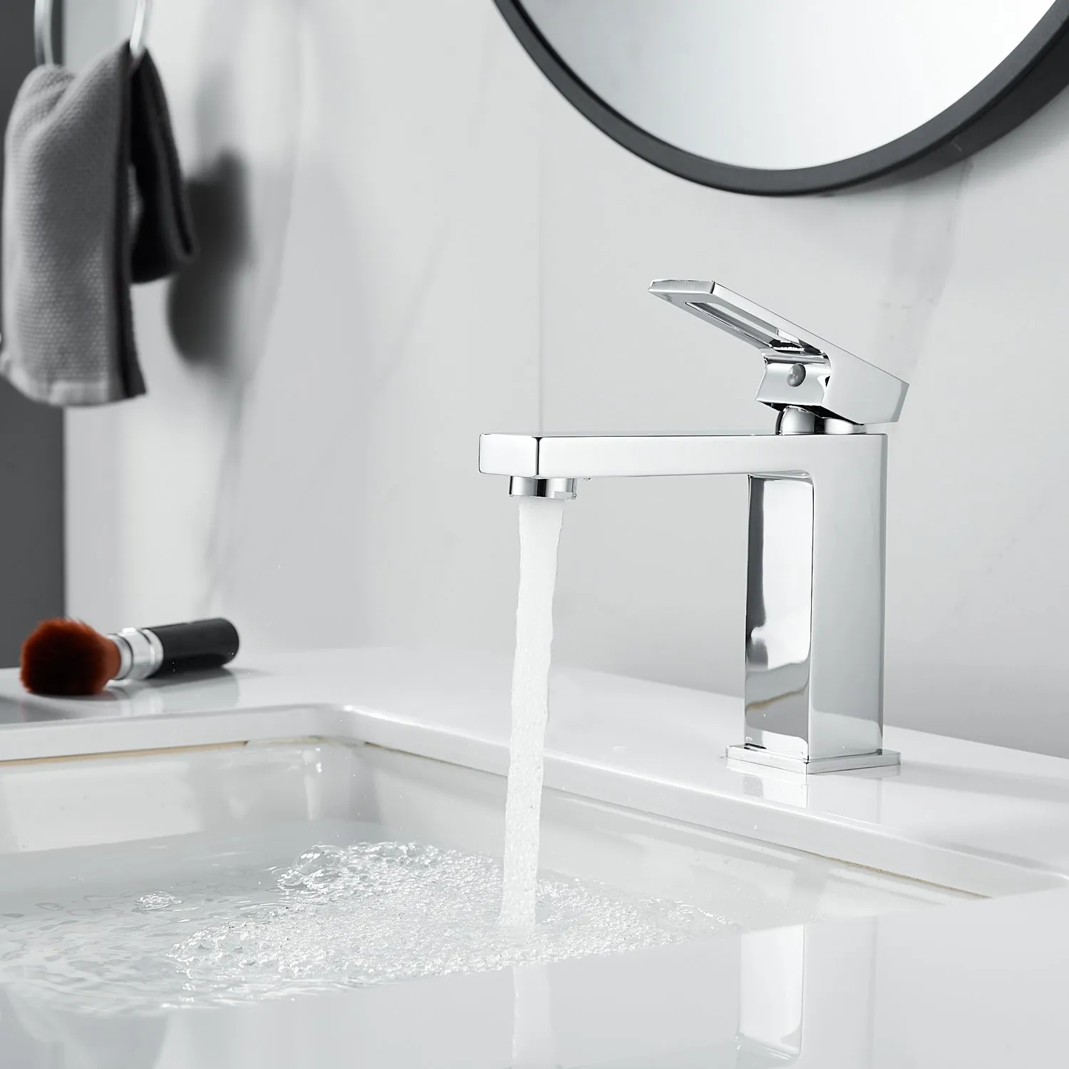 Смеситель для раковины Raffine F0196, хром