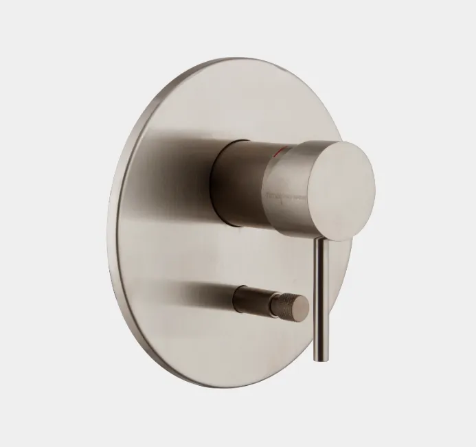 Смеситель для душа Fima Carlo Frattini Spillo Steel, на 2 потребителя, нержавеющая сталь (F3079X2INOX)