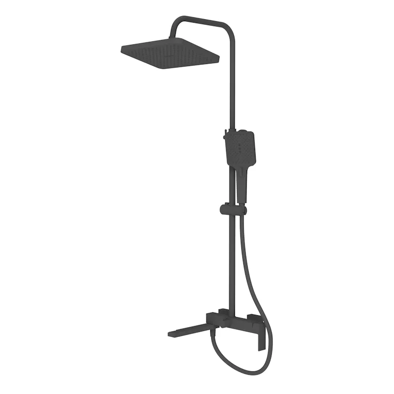 Душевая система Knotlor KN-23/BL, черный