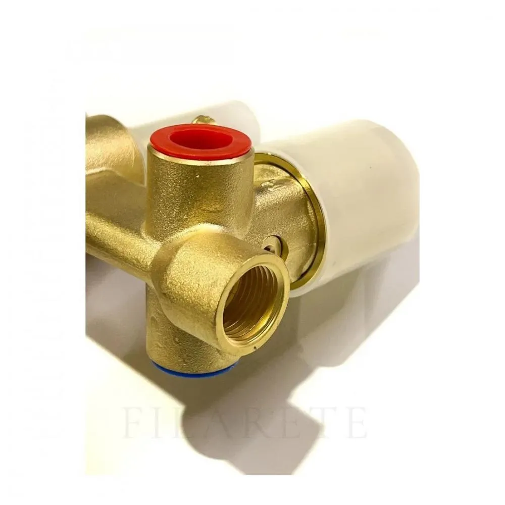 Душевая система встраиваемая FILARETE Roun FL1029BL, черный