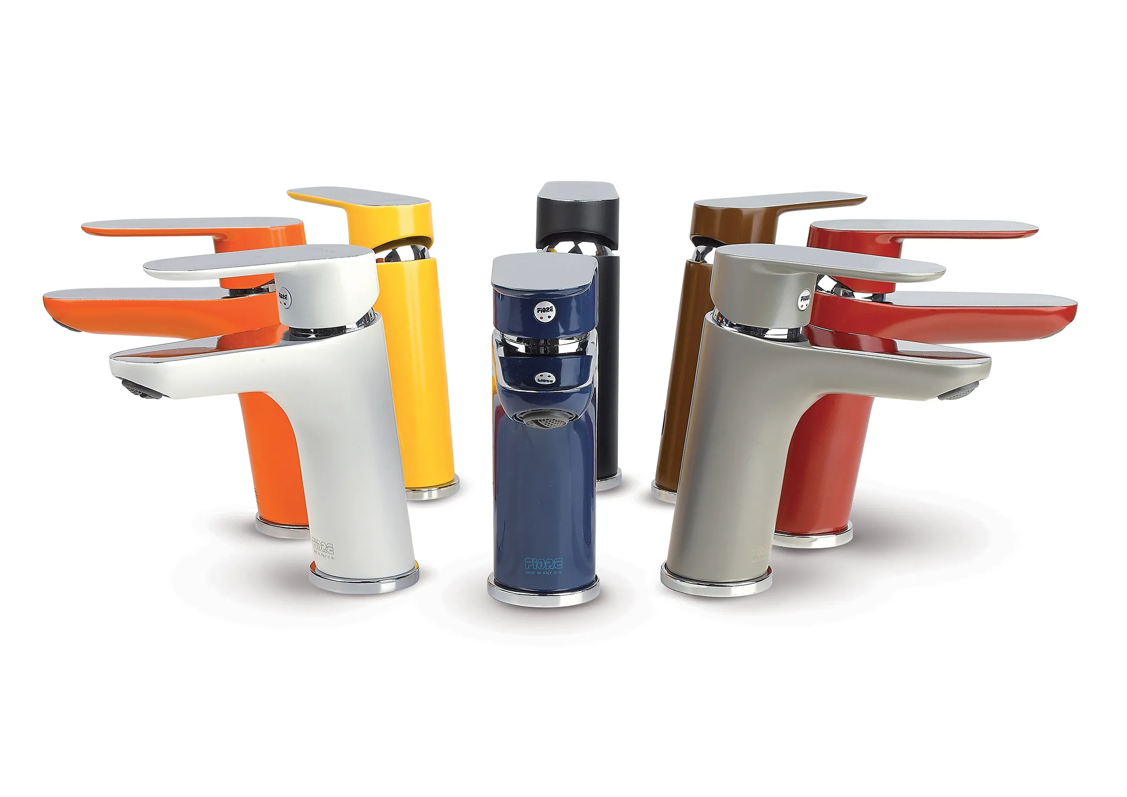 Смеситель для раковины Fiore KEVON CHIC 81BX8123, хром/черный