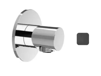 Шланговое подсоединение Almar Showers Accessories, Absolute Black (E095040.AB)