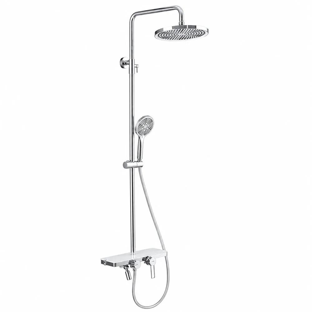 Душевая система GAPPO G2496-20, хром/белый