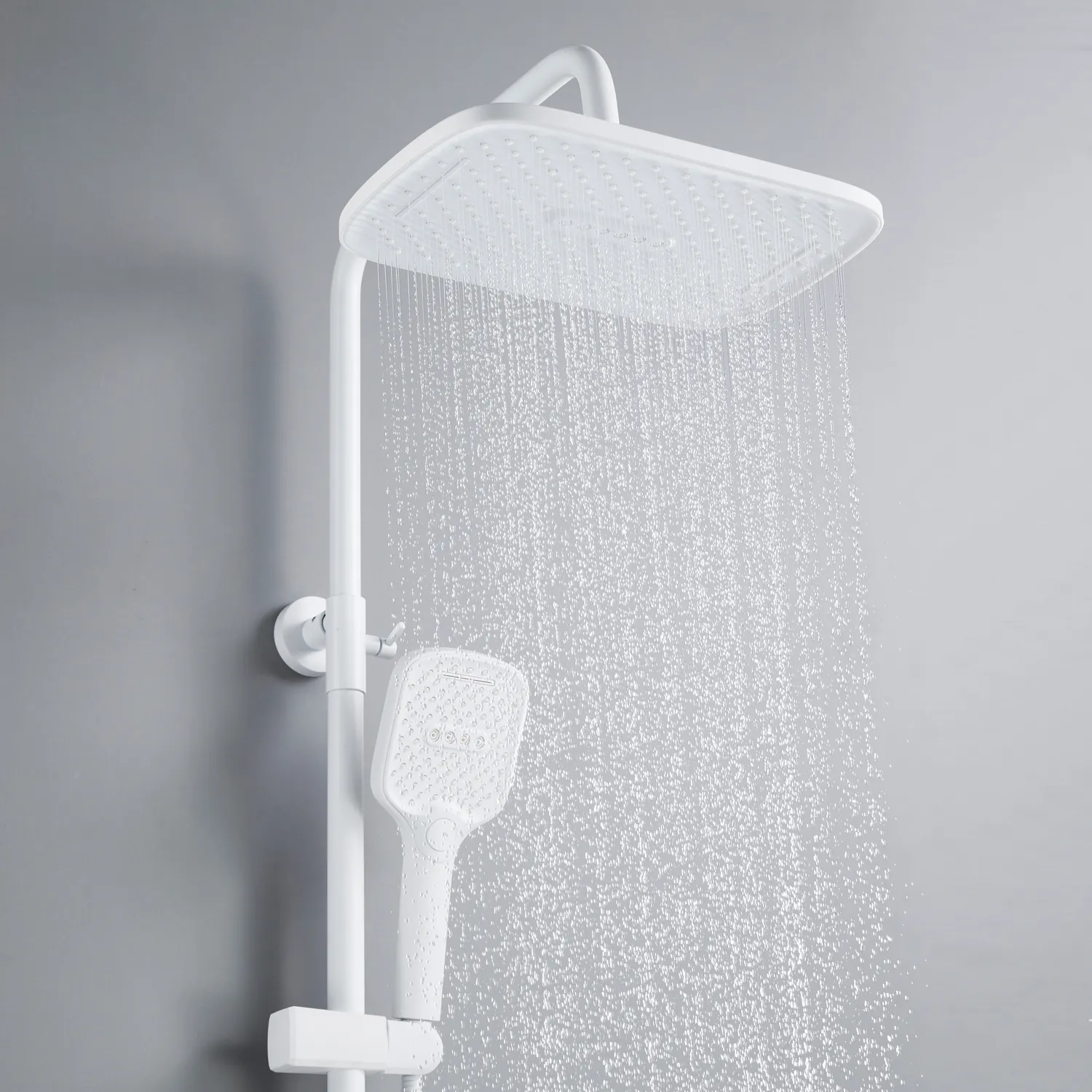 Душевая система Shevanik S4036C, белый