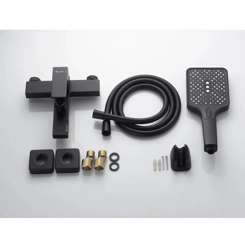 Смеситель для ванны Knotlor KN-22/BL, черный