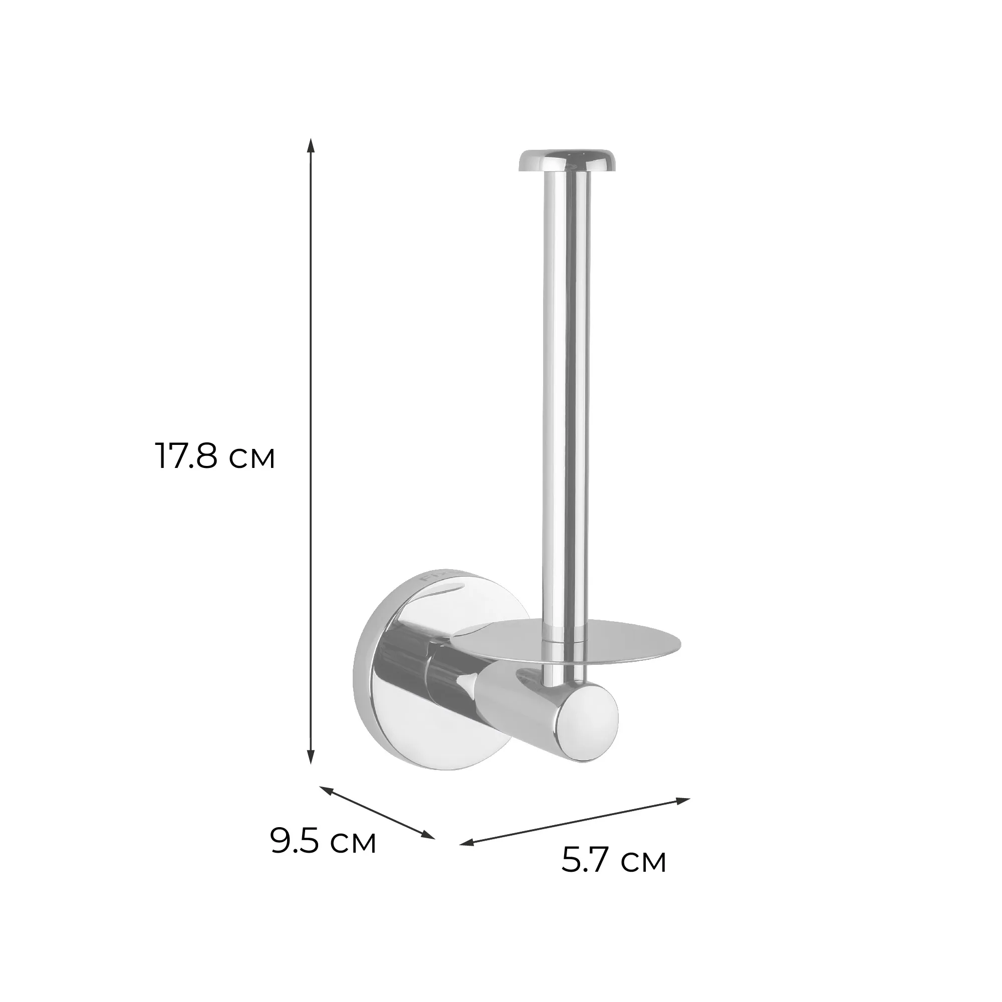Держатель запасного рулона хром  Fixsen Comfort (FX-85010B)