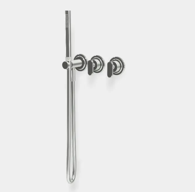 Смеситель для душа Fima Carlo Frattini Park Lane, на 2 потребителя, с душевым комплектом, хром (F1319WX8CR)