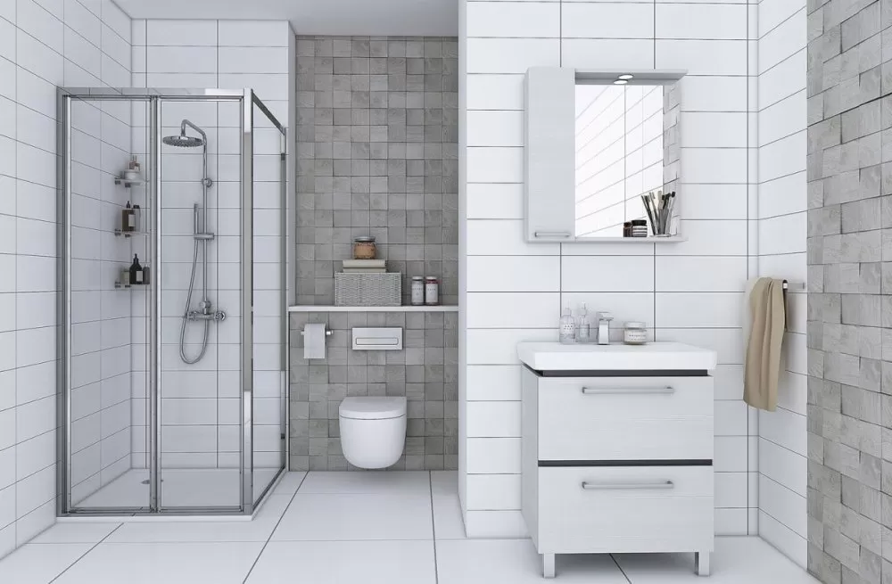 Зеркальный шкаф Aquaton Ронда PRO 55 дуб соммерсет 1A208602RSC2L