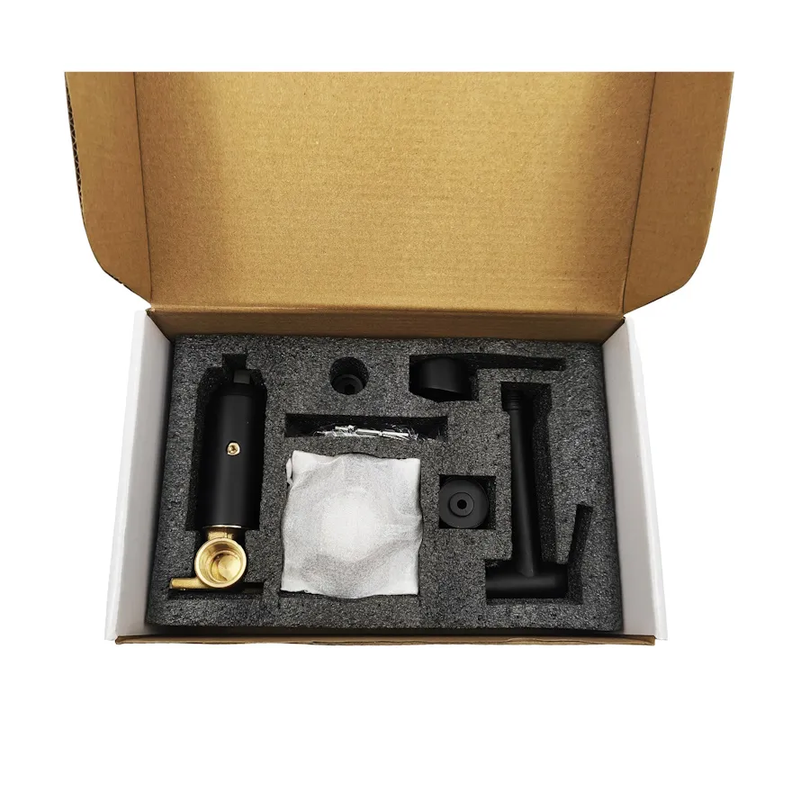 Гигиенический душ со смесителем Maretti Eleganza ENB30RV65, черный