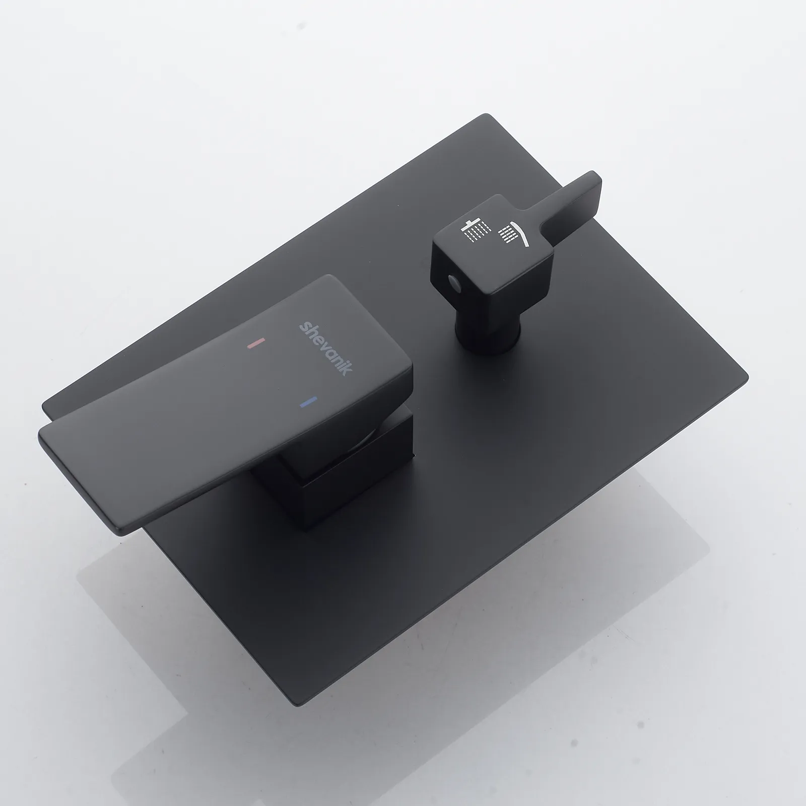 Душевая система встраиваемая Shevanik S4035H, черный