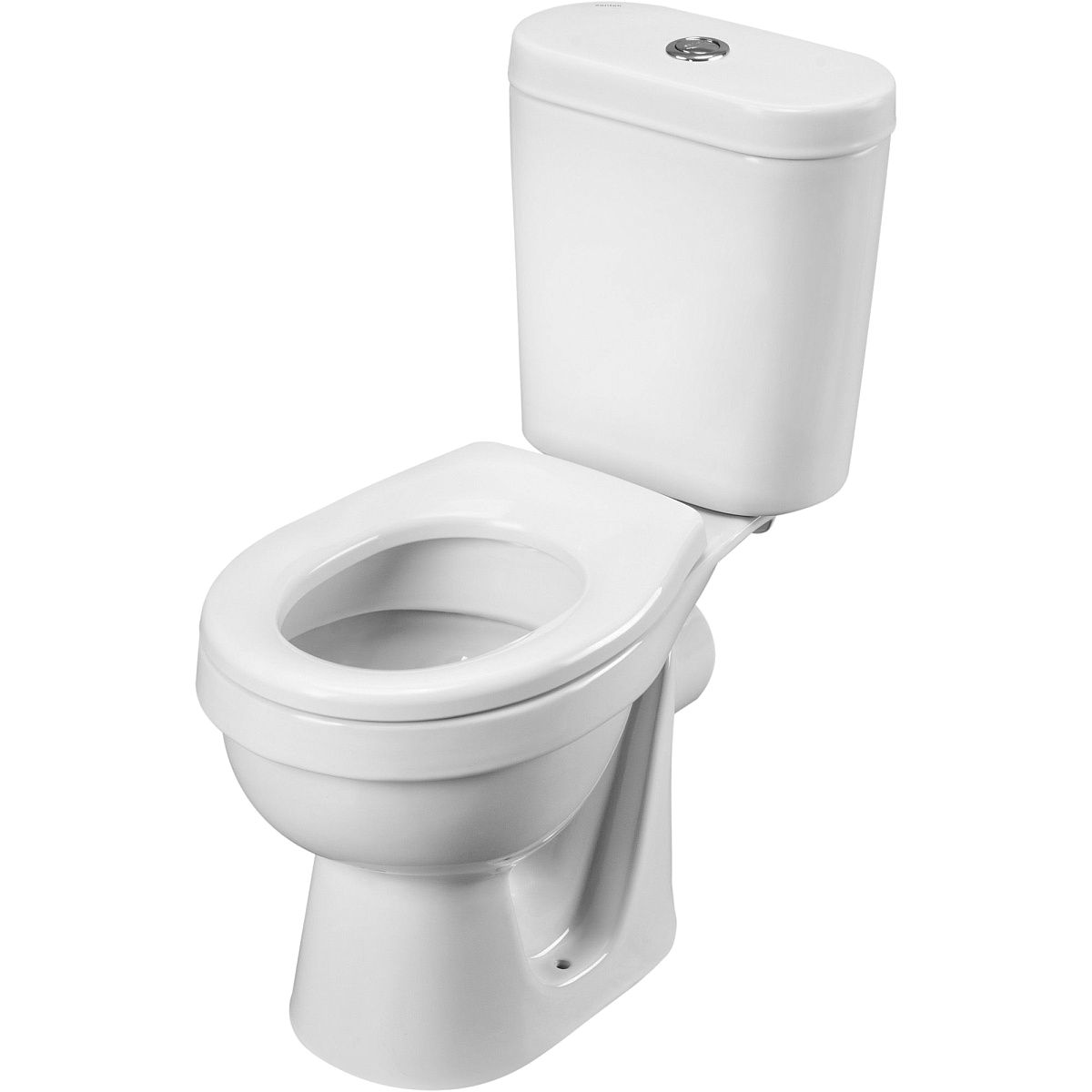 1.WH50.1.741 SANTEK КАСПЕР Унитаз-компакт прям (стандарт: 1-реж., полипропилен, пл. крепеж)