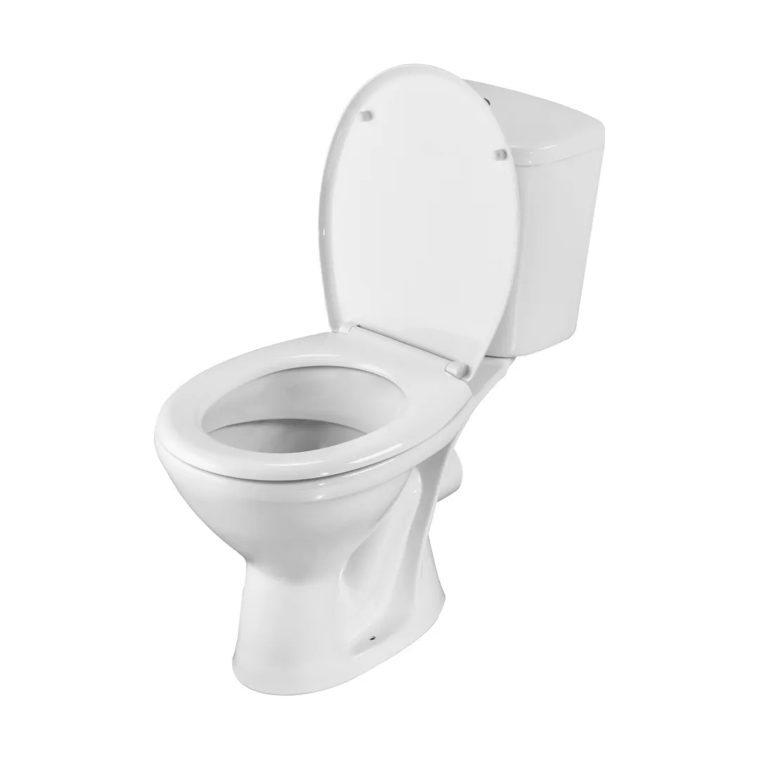 1P2155S0000BF Унитаз-компакт Pro белый, сидение полипропилен (188055S0020B0), гор вып