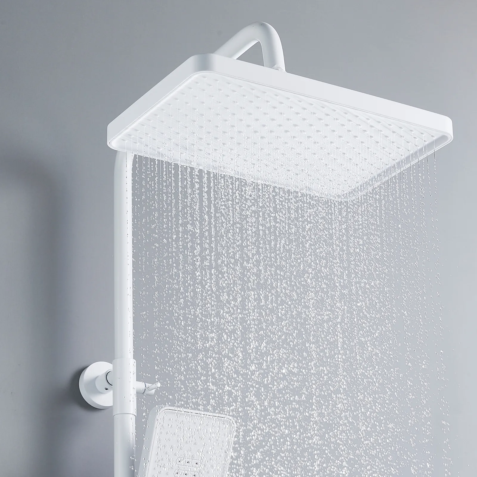 Душевая система Shevanik S4536C, белый