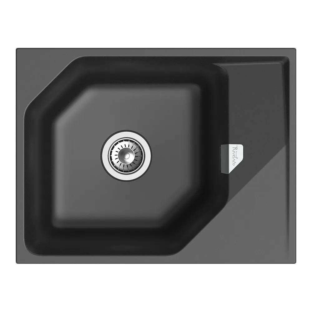 Кухонная мойка Rivelato LOCUS LS-65, антрацит