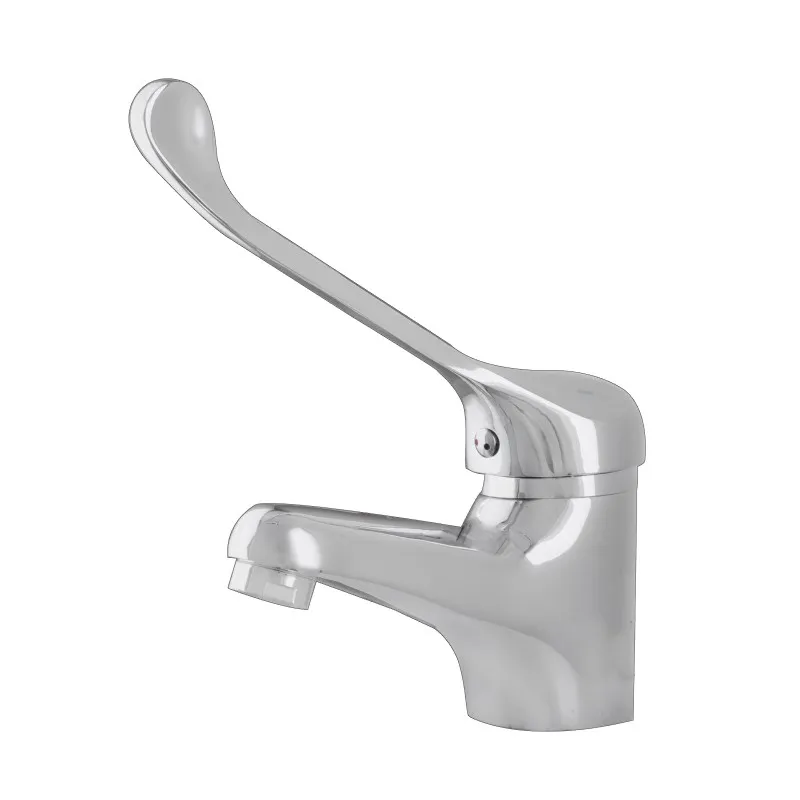 Смеситель с хирургической ручкой Сантаком stOMEGA 1079, хром