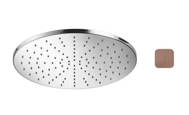 Верхний душ Almar Shower Heads Emotion, 248х248, Copper Brushed PVD (E044049.CO)