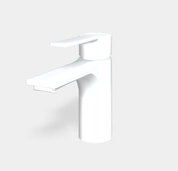 Смеситель для раковины Fima Carlo Frattini Mast, белый матовый (F3131BS)