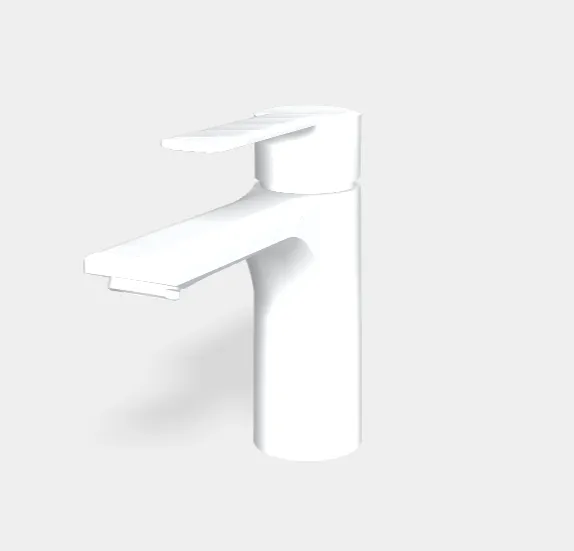 Смеситель для раковины Fima Carlo Frattini Mast, белый матовый (F3131BS)