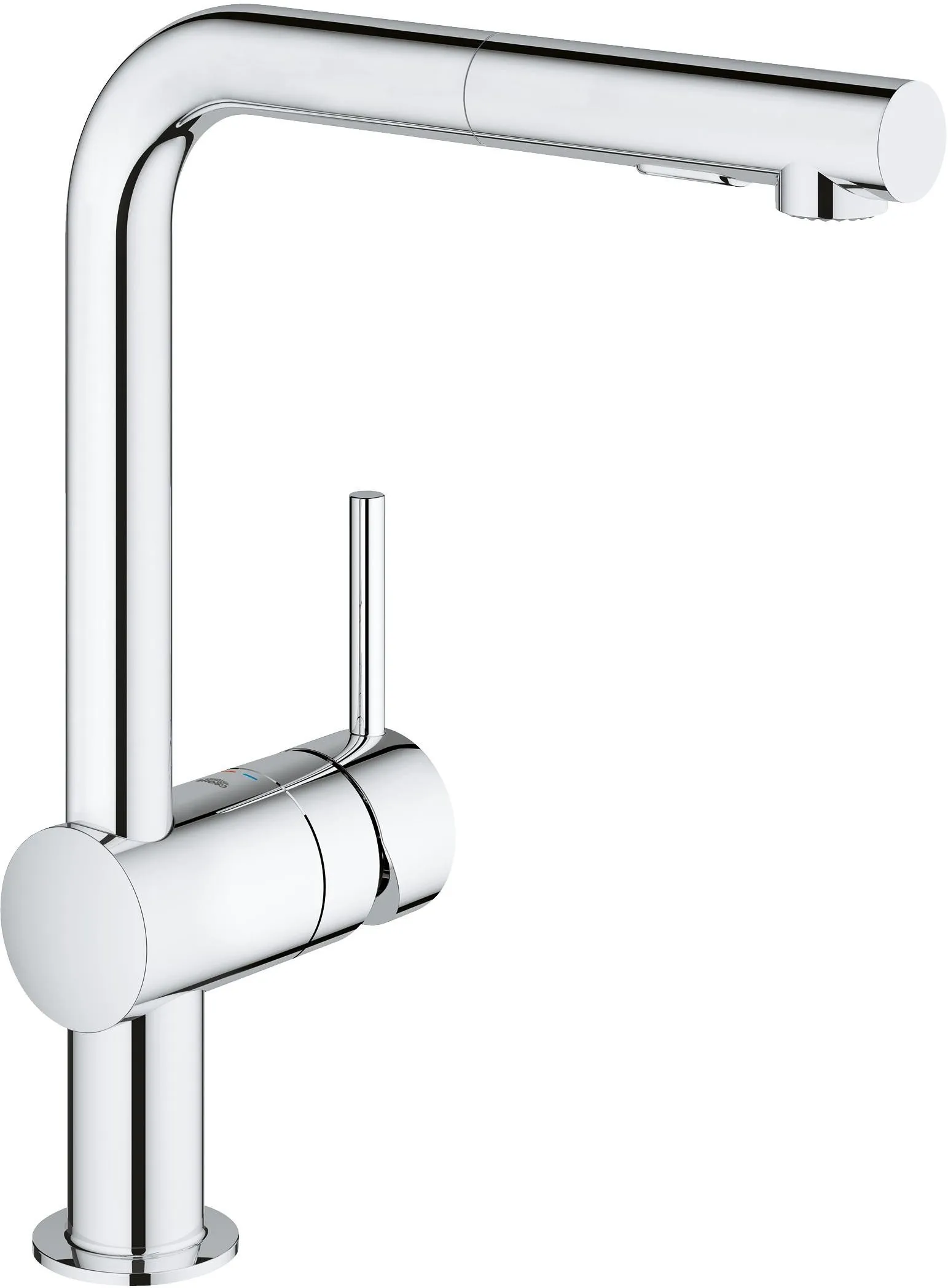 Смеситель для кухни GROHE Minta выдвижной излив, хром (арт. 30274000)
