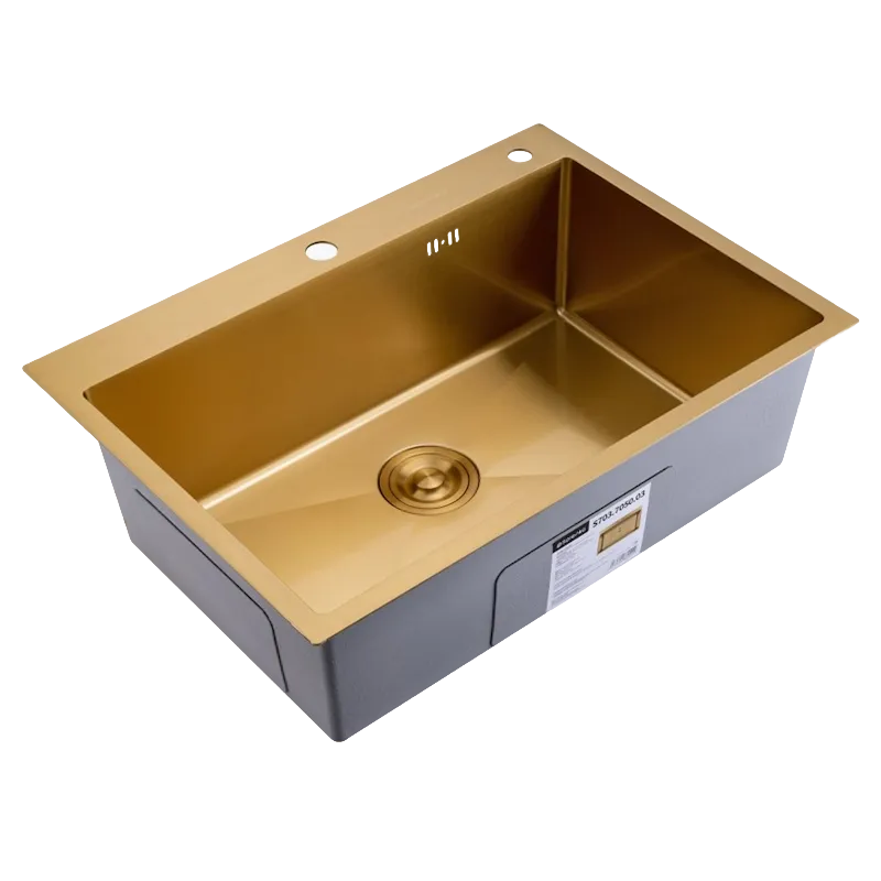 Кухонная мойка Splenka S703.7050.03, золотой сатин