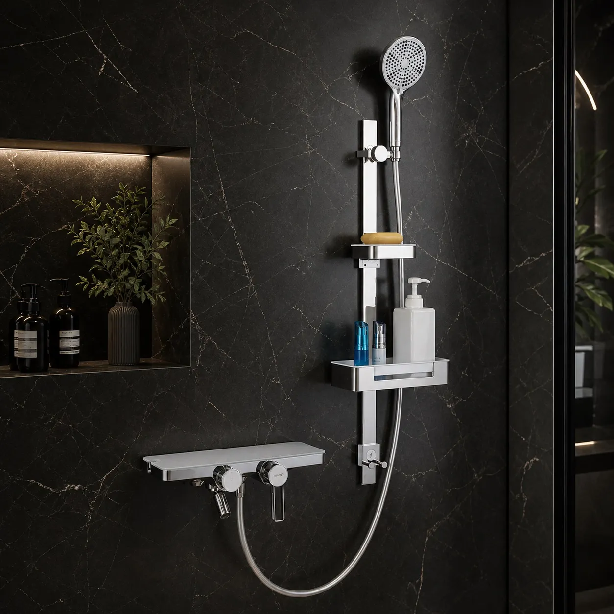 Смеситель для ванны GAPPO G3296-20, хром