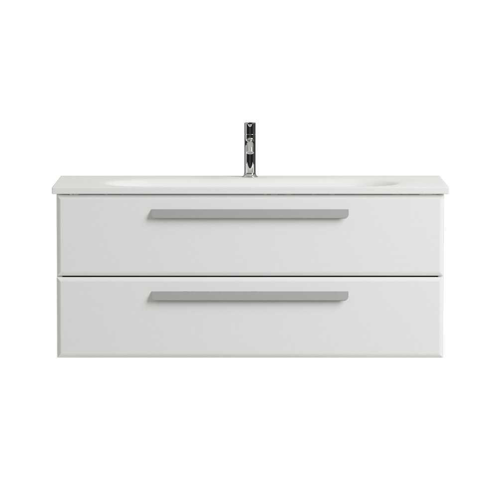 База под раковину подвесная Cezares Eco 1200х480х500, Bianco Lucido (ECO-1200-2C-SO-BL)