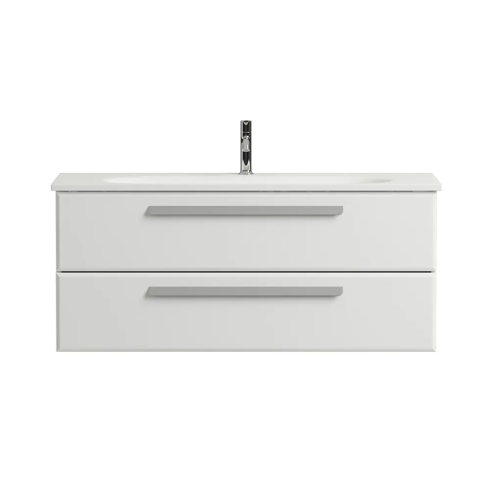 База под раковину подвесная Cezares Eco 1200х480х500, Bianco Lucido (ECO-1200-2C-SO-BL)