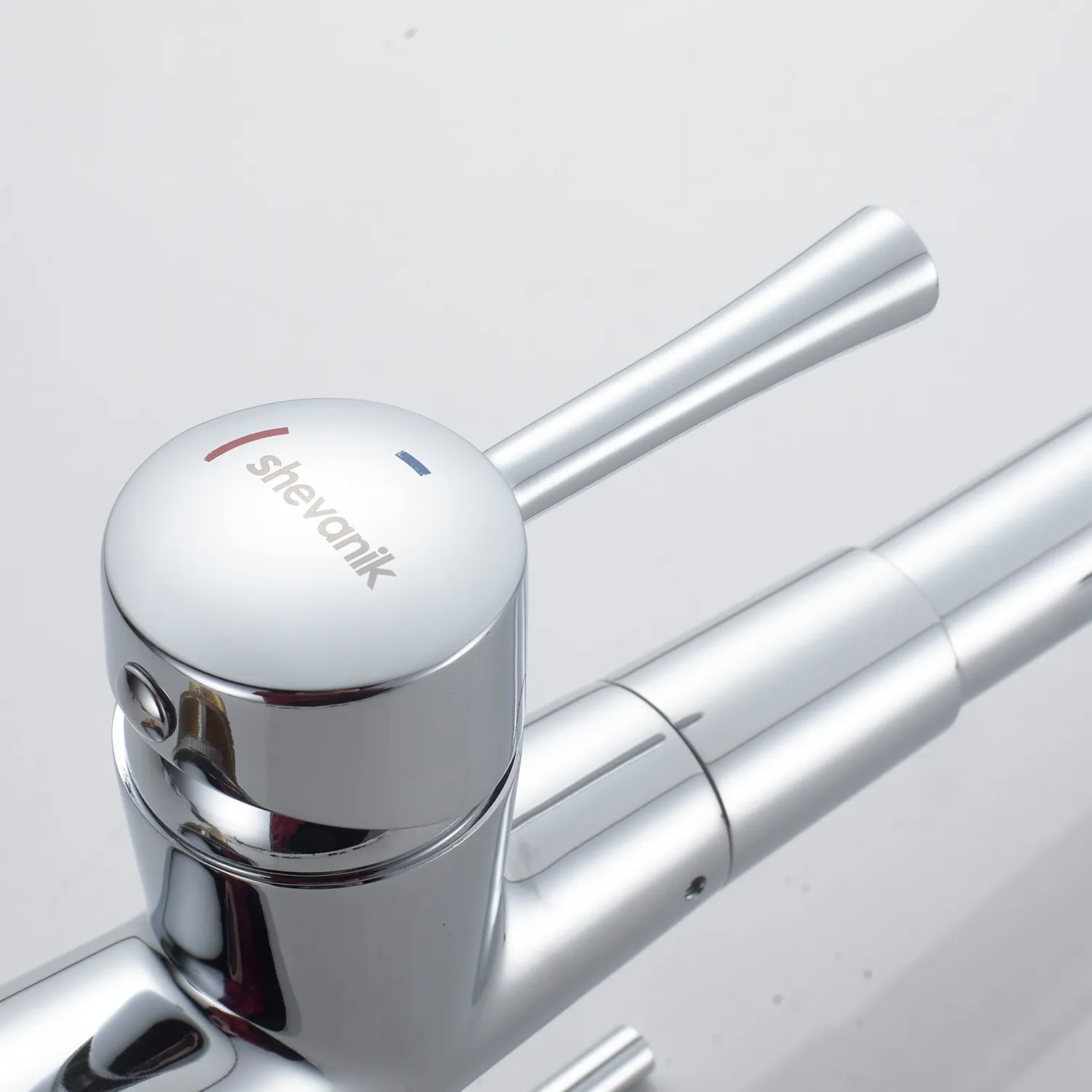 Смеситель для кухни с подключением фильтра Shevanik S428, хром