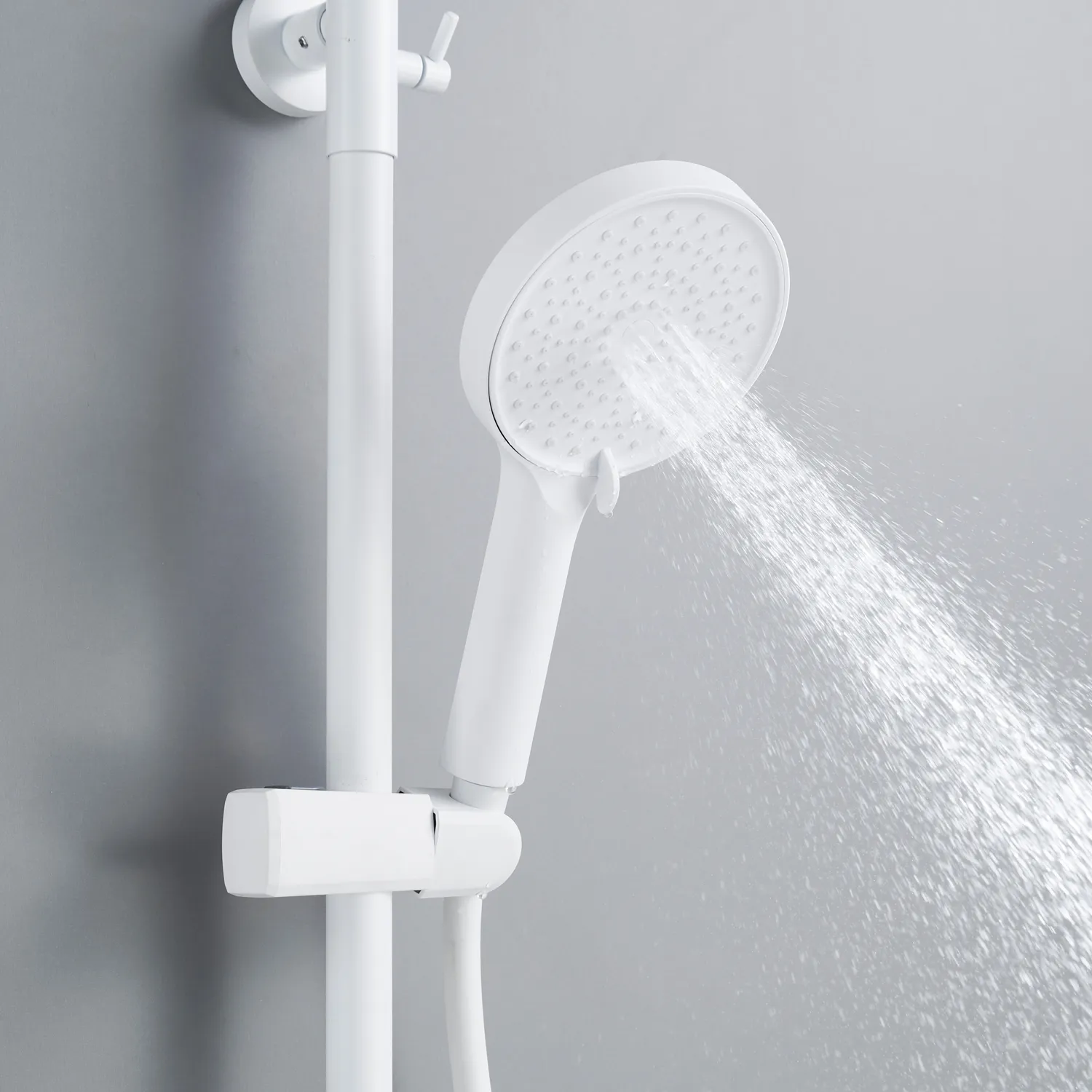 Душевая система Shevanik S4726C, белый