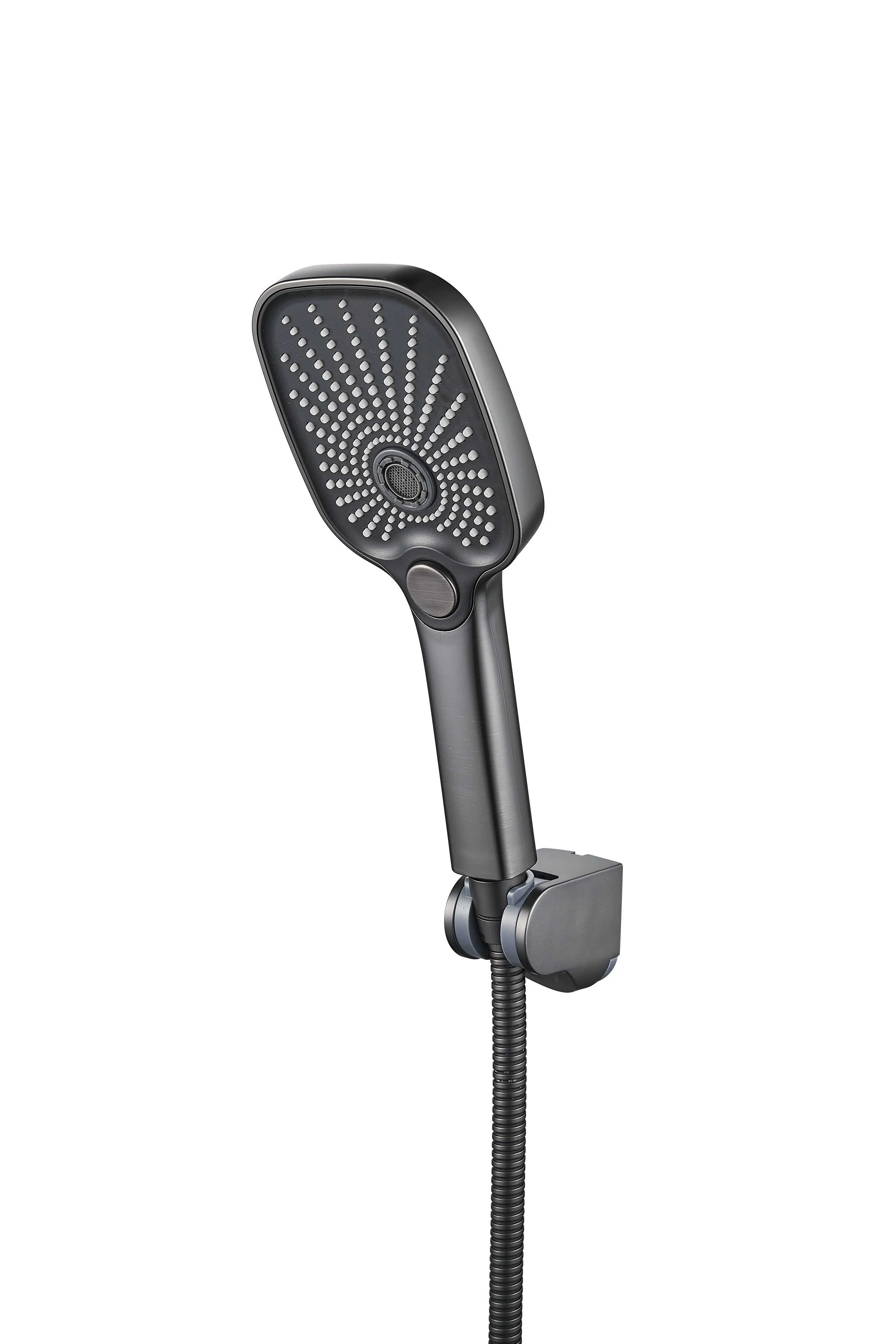 Смеситель для ванны Shevanik S8522T, оружейная сталь