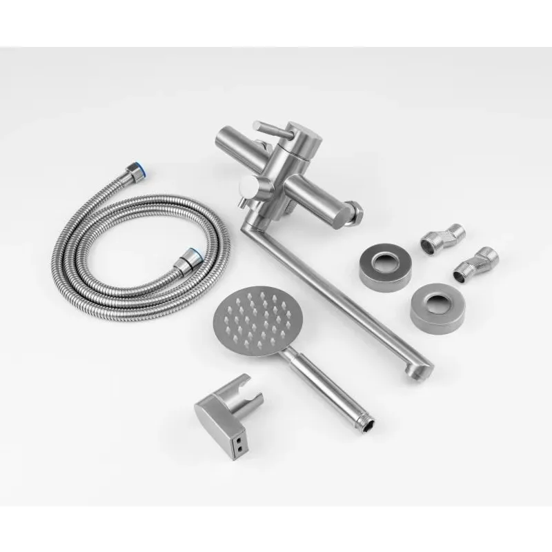 Смеситель для ванны Knotlor SS-03, сатин