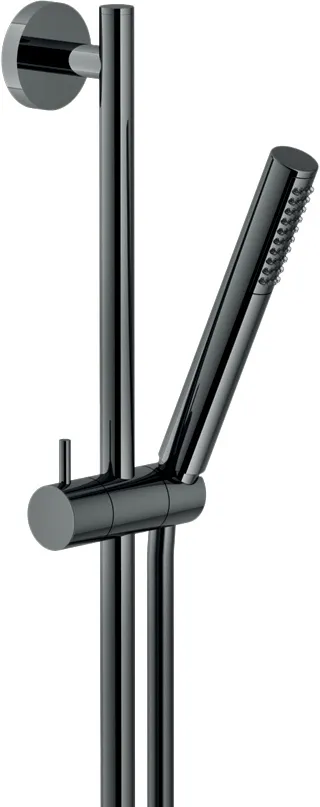 Душевой гарнитур Nobili 60 см 1jet, глянцевый черный (AD140/37FLP)