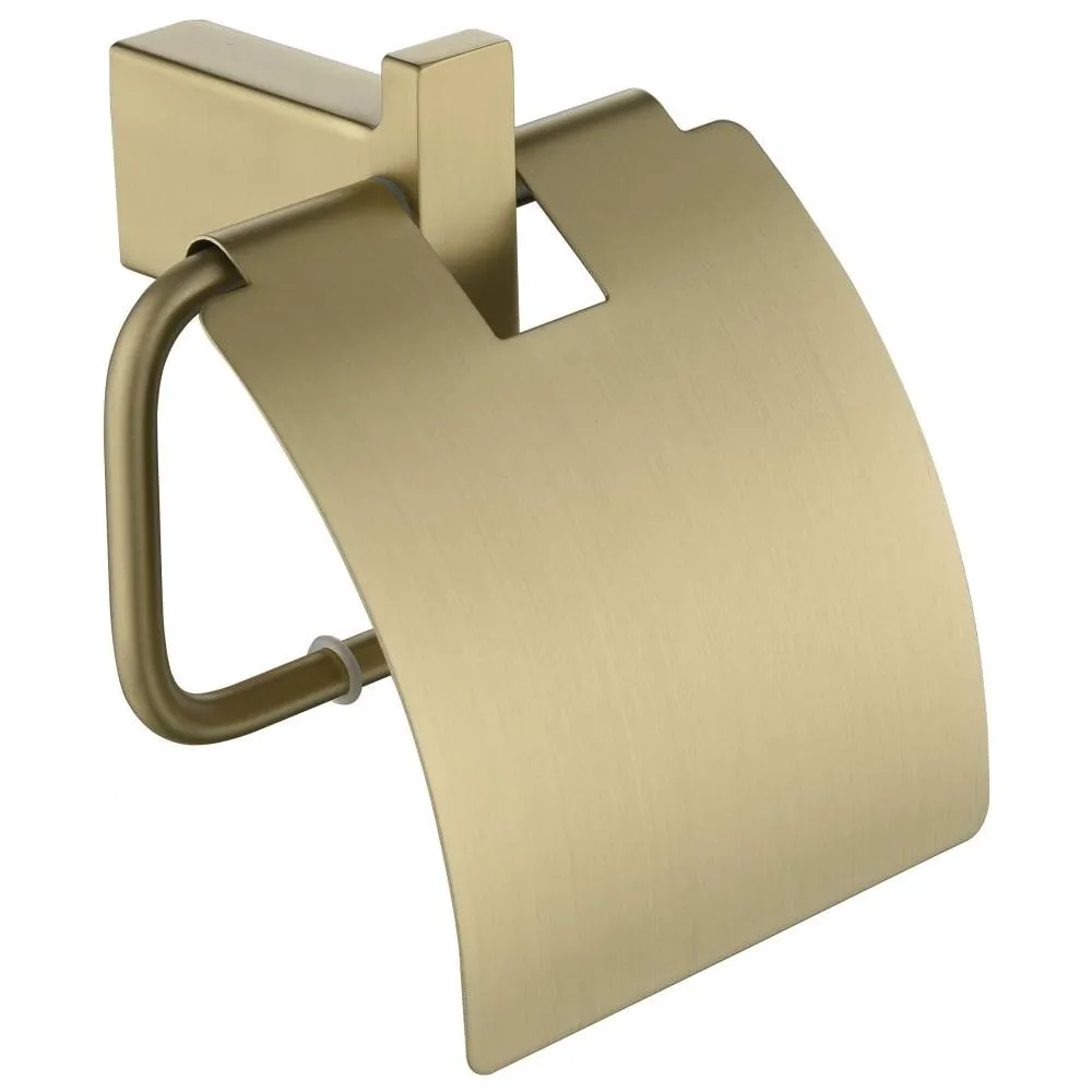 Держатель для туалетной бумаги Grocenberg AC0029MG, матовое золото