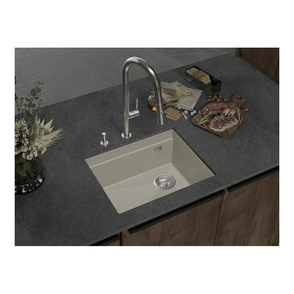 Кухонная мойка Rivelato LINO LN-554-R топаз