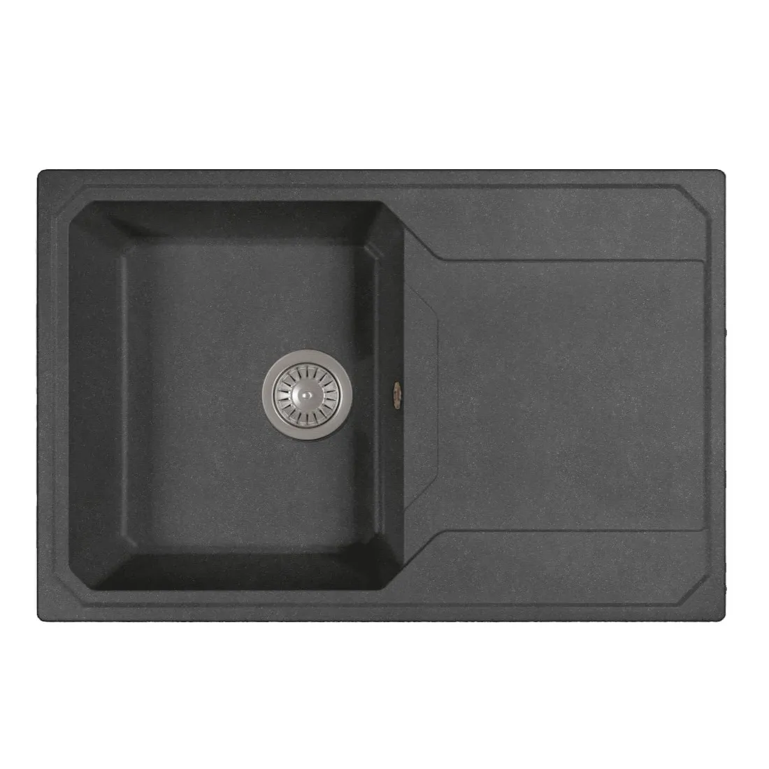 Кухонная мойка Dr. Gans КАРДИНАЛ 29.030.C0760.411, графит