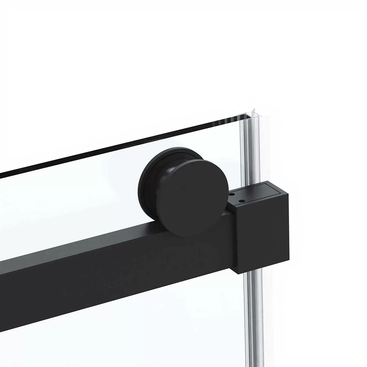 Душевой уголок Vincea Como Soft (VSR-1CS8012CLB) 1200х800 мм, черный, стекло прозрачное