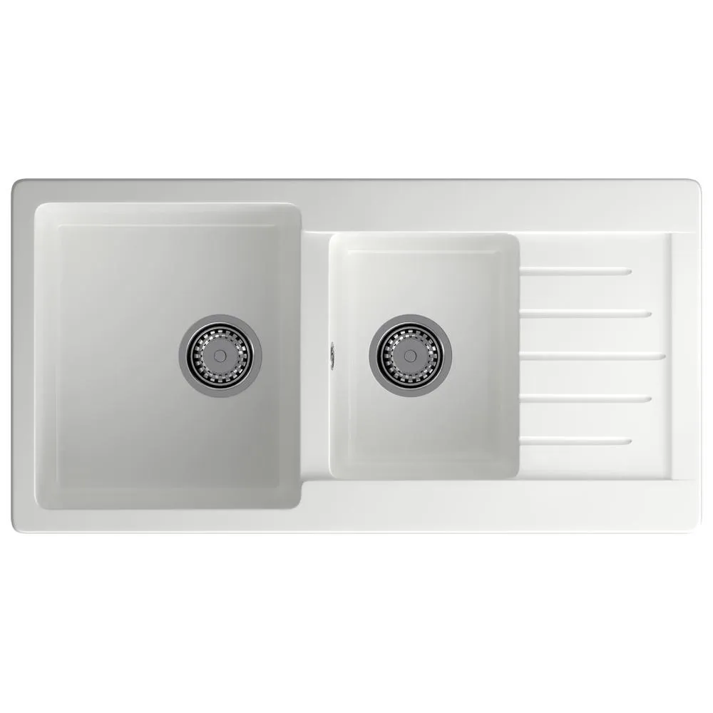 Кухонная мойка GranFest PRACTIK 980KL, иней