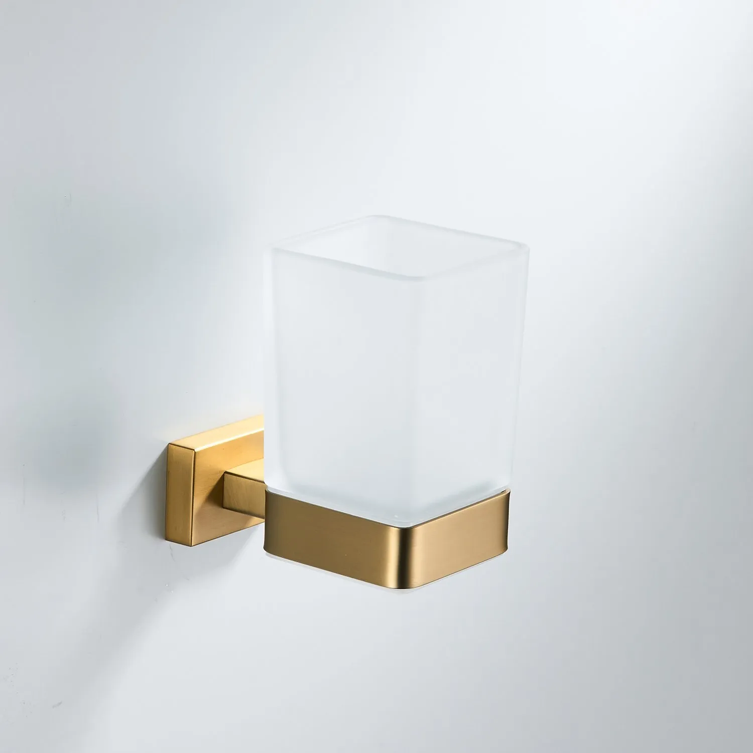 Стакан для ванной комнаты Shevanik SG5612G, золотой сатин