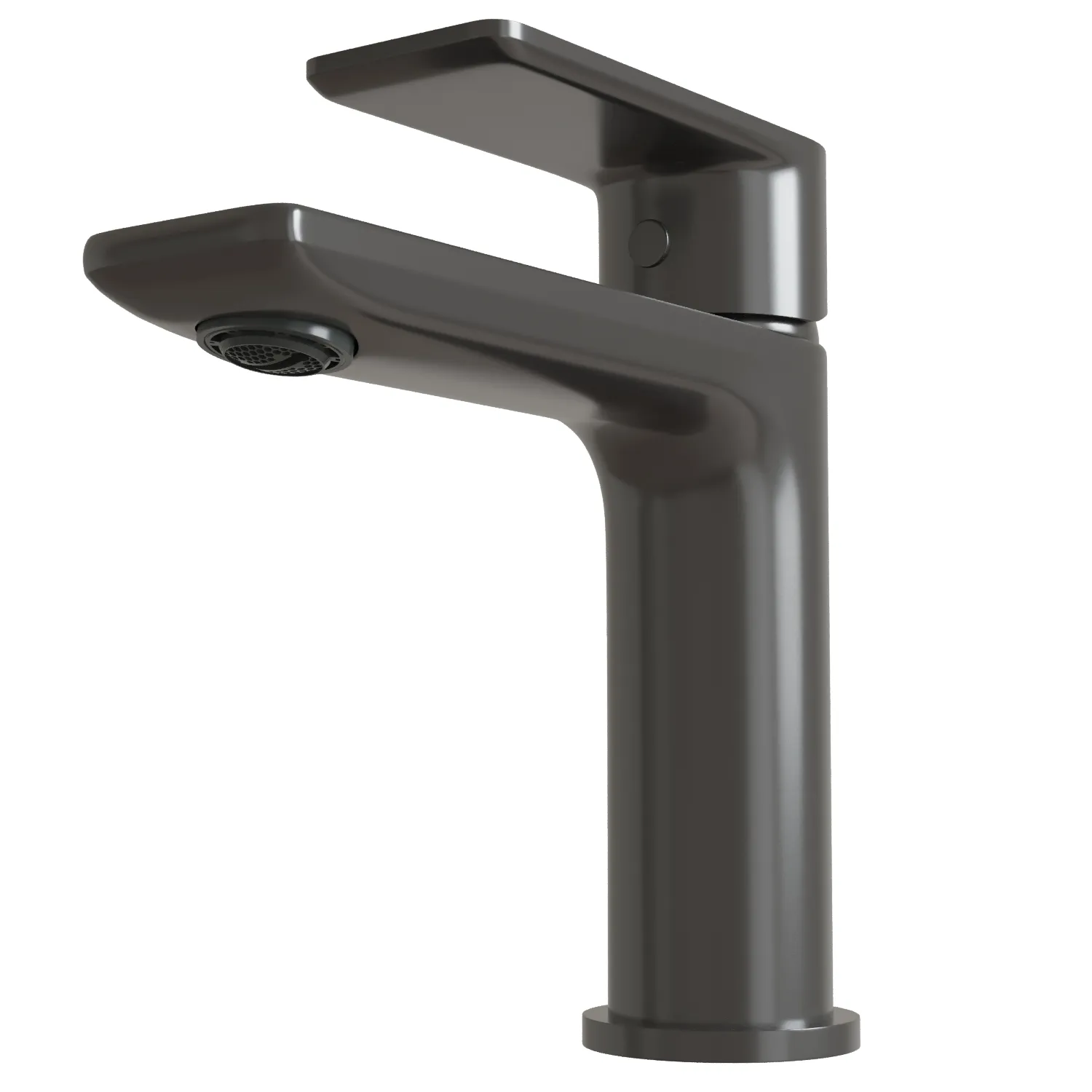Смеситель для раковины 35k MIXLINE МЛ33-04Г(ML33-04GR) "Сити" ГРАФИТ (556598)
