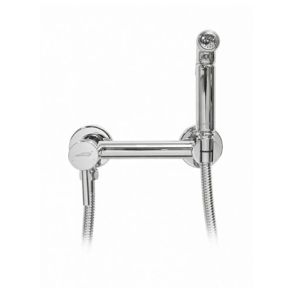 Гигиенический душ со смесителем Hansberge H0099C, хром