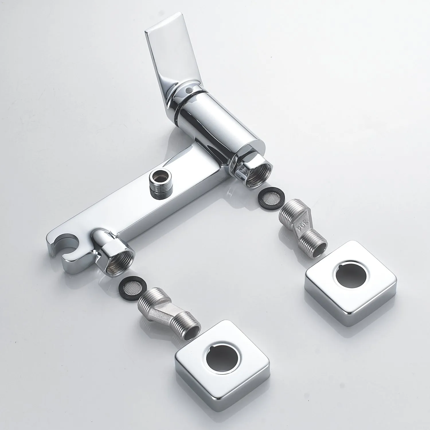 Гигиенический душ со смесителем Shevanik S4105-1, хром