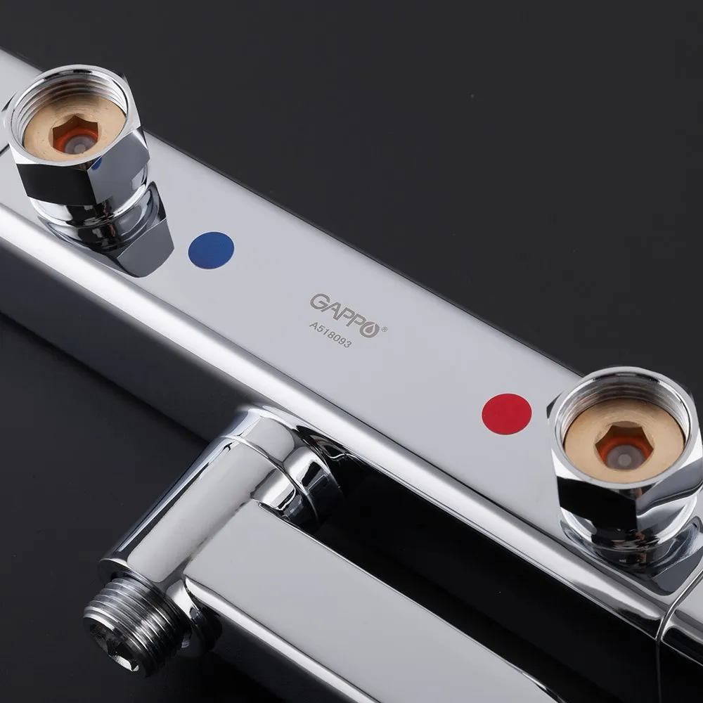 Смеситель для ванны GAPPO G3291, хром