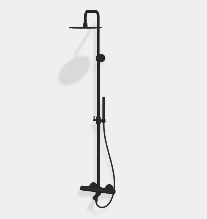 Душевая стойка Fima Carlo Frattini Shower column, черный матовый (F3154/R256NS)