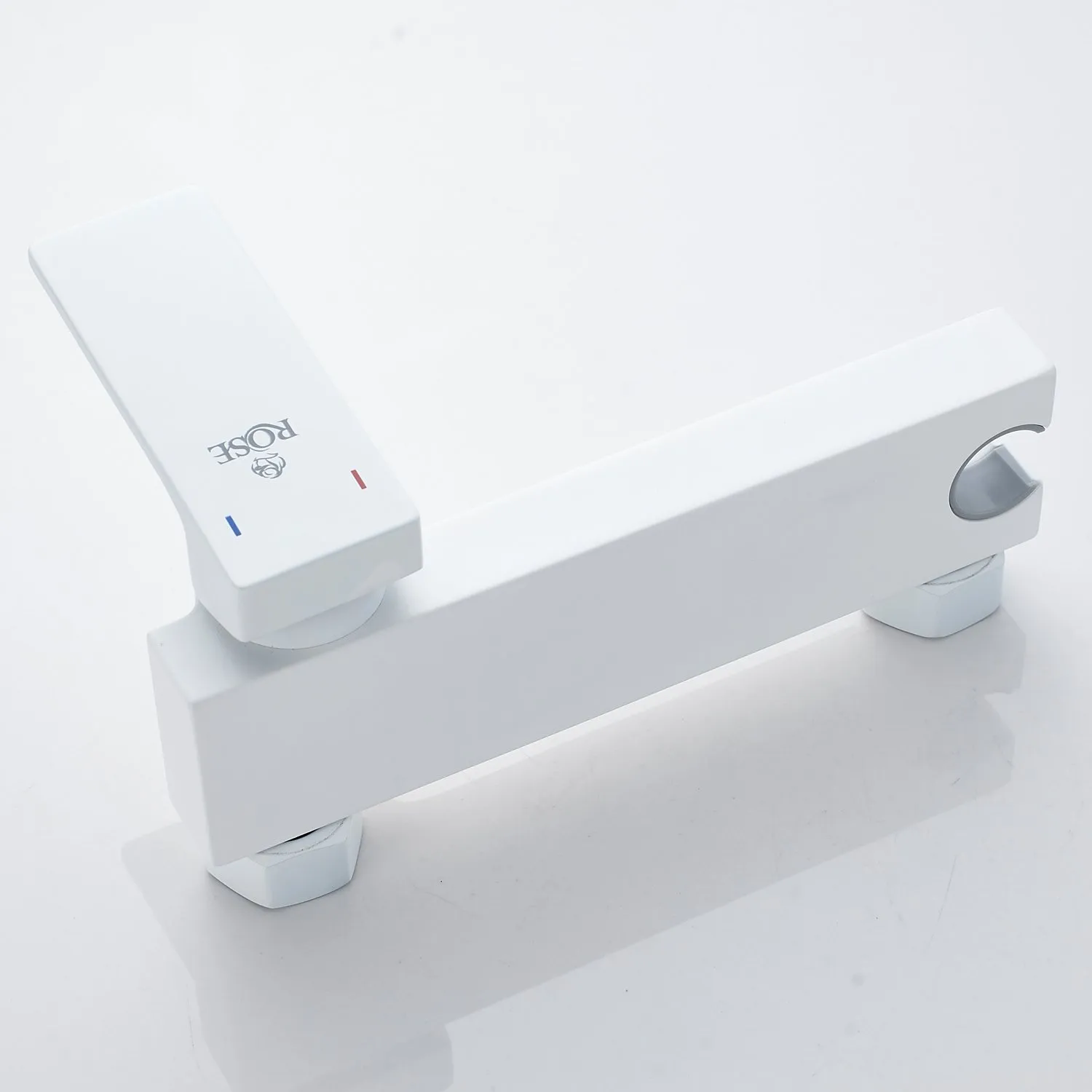 Гигиенический душ со смесителем Rose R1805C-1, белый